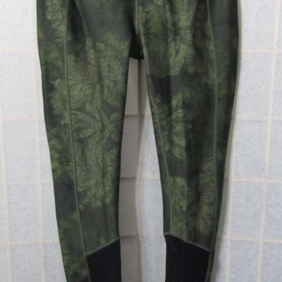 Calia by Carrie Underwood Floral Yoga Leggings Polyester/Spandex Woman's Pants S